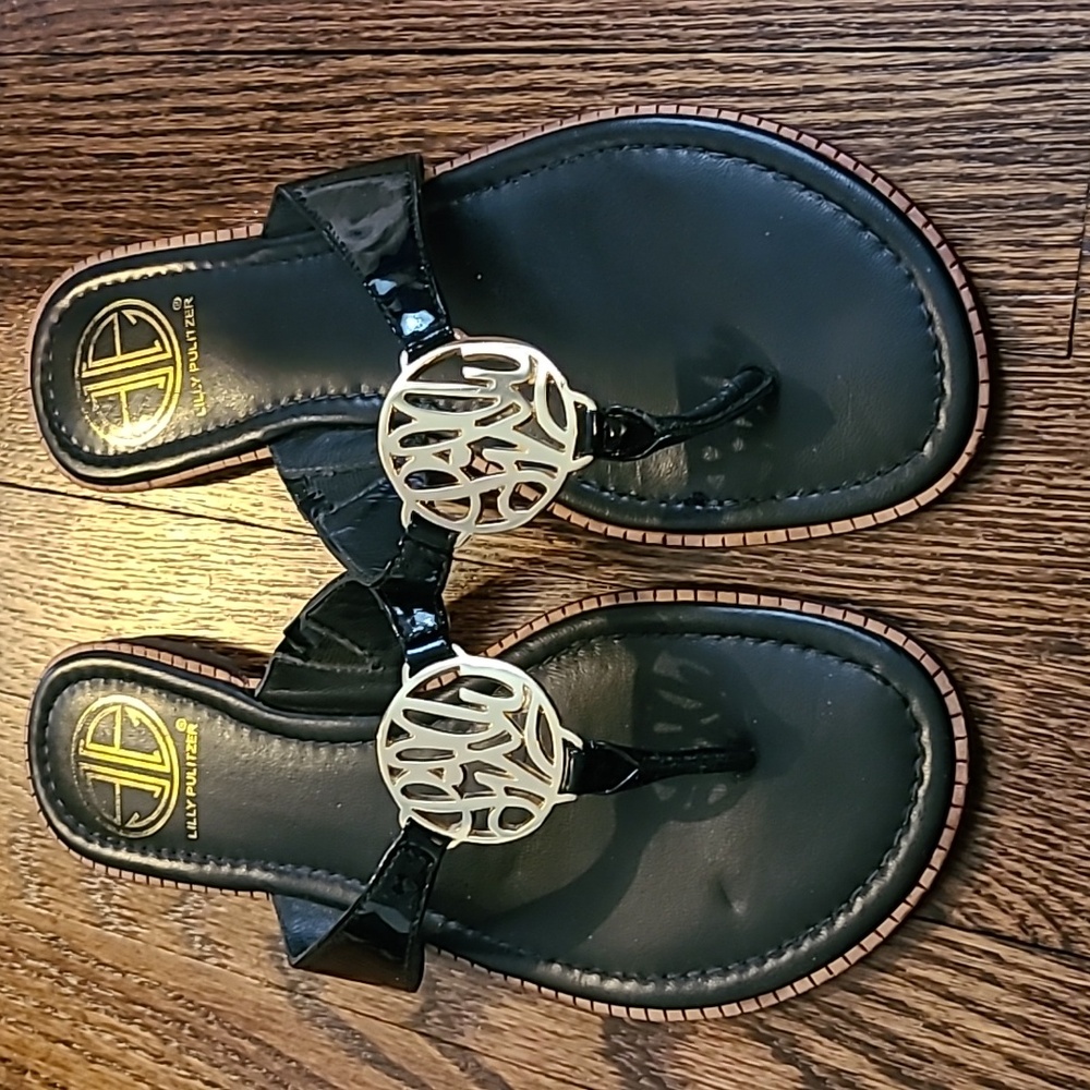 Excellent, use condition, Lilly pulitzer sandals